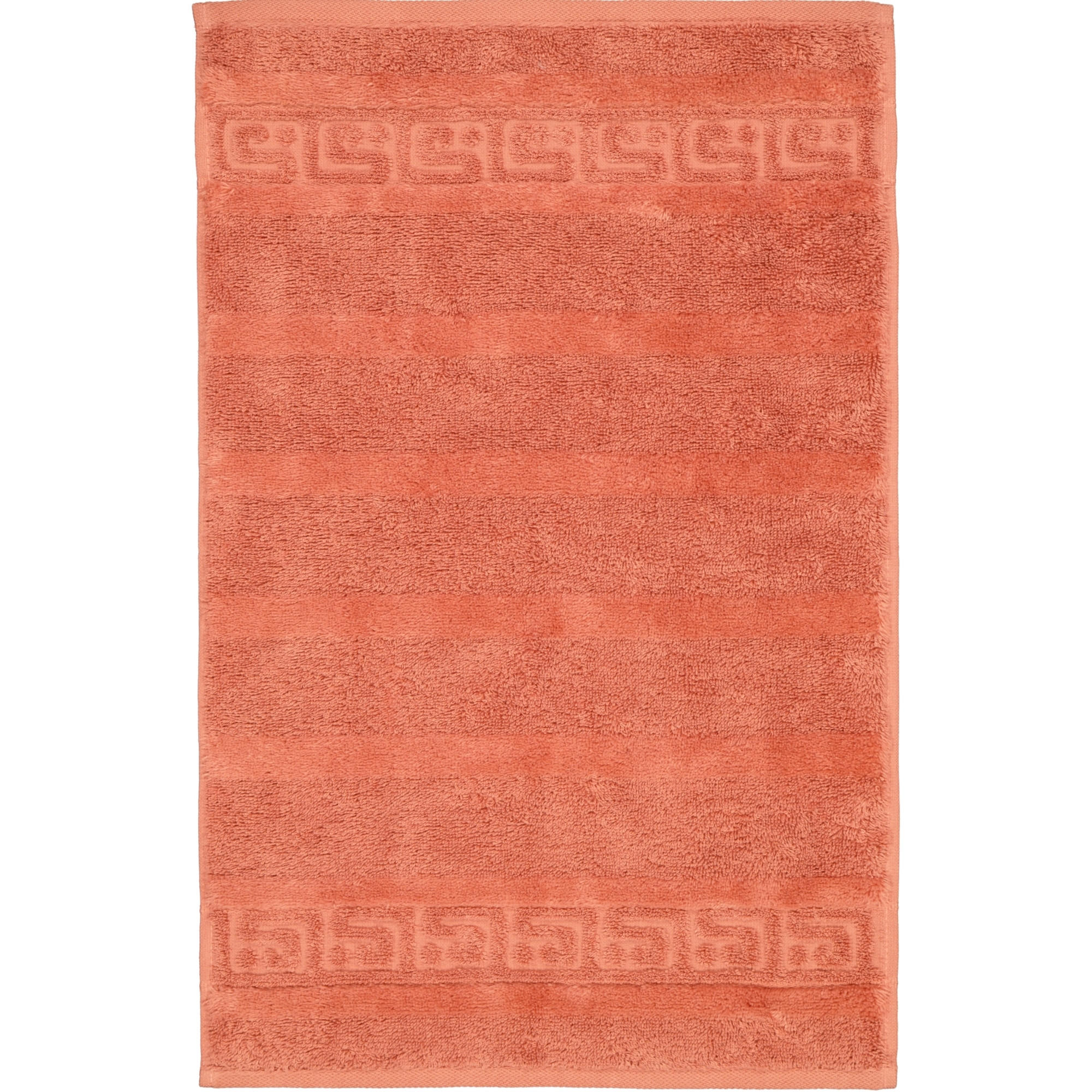 HANDTÜCHER NOBLESSE UNI 1001 BRICK - 387 - Orange, Textil (30/50cm) - Cawoe