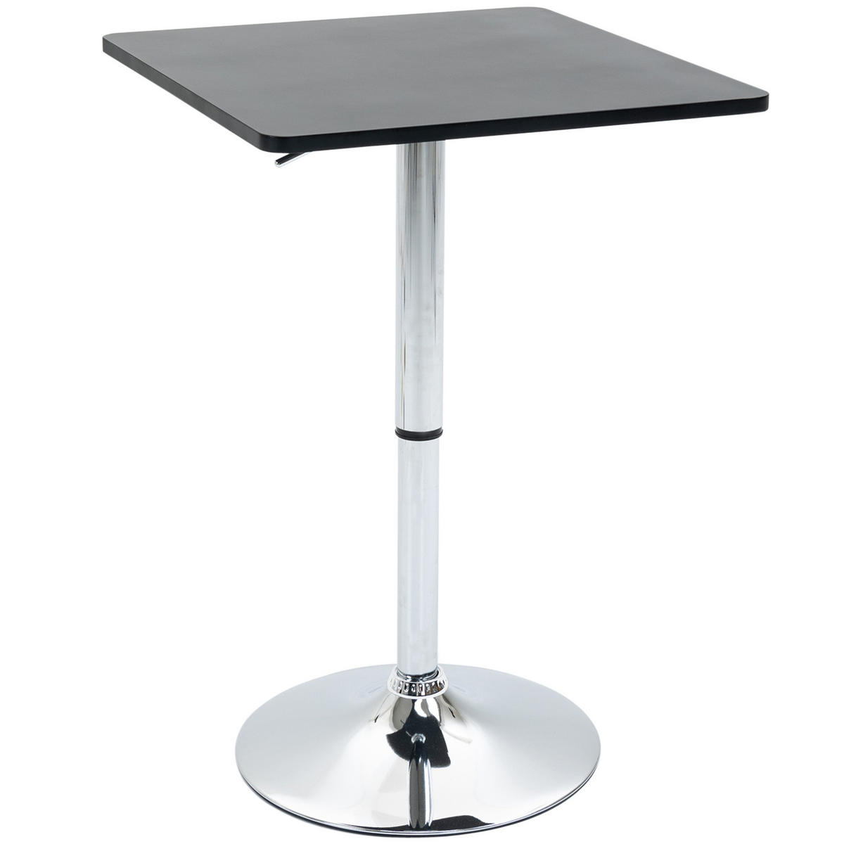 BARTISCH Schwarz 1 Stück - Schwarz, Metall (60/60/91cm) - GiPP