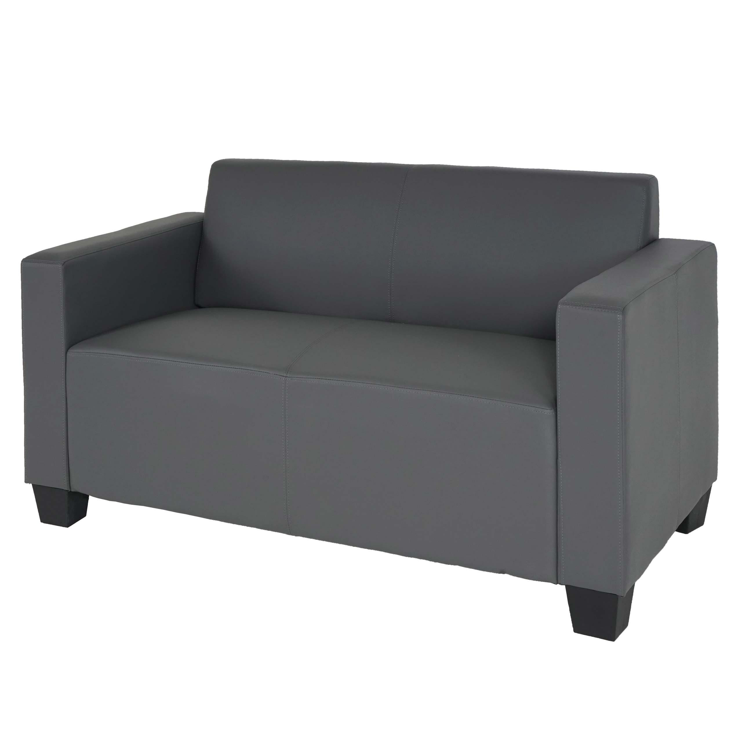 2-SITZER-SOFA Grau - Grau, Textil (136/76/72cm) - MCW