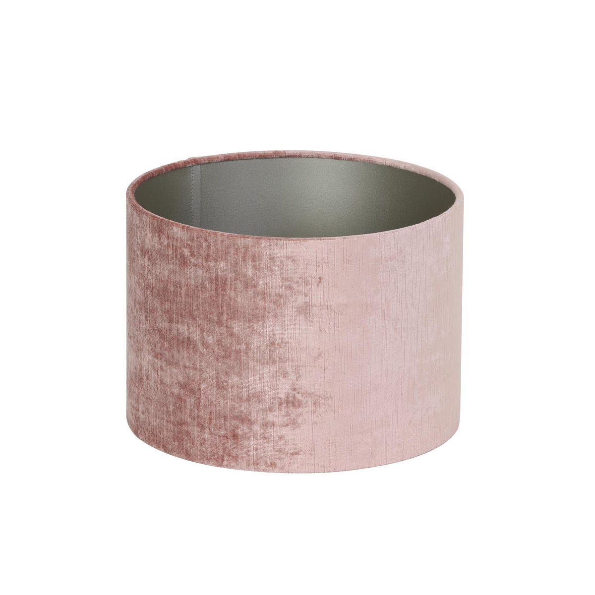 LAMPENSCHIRM Gemstone Rosa Ø40/30 cm - Pink, Textil (40/40/30cm) - Light & Living