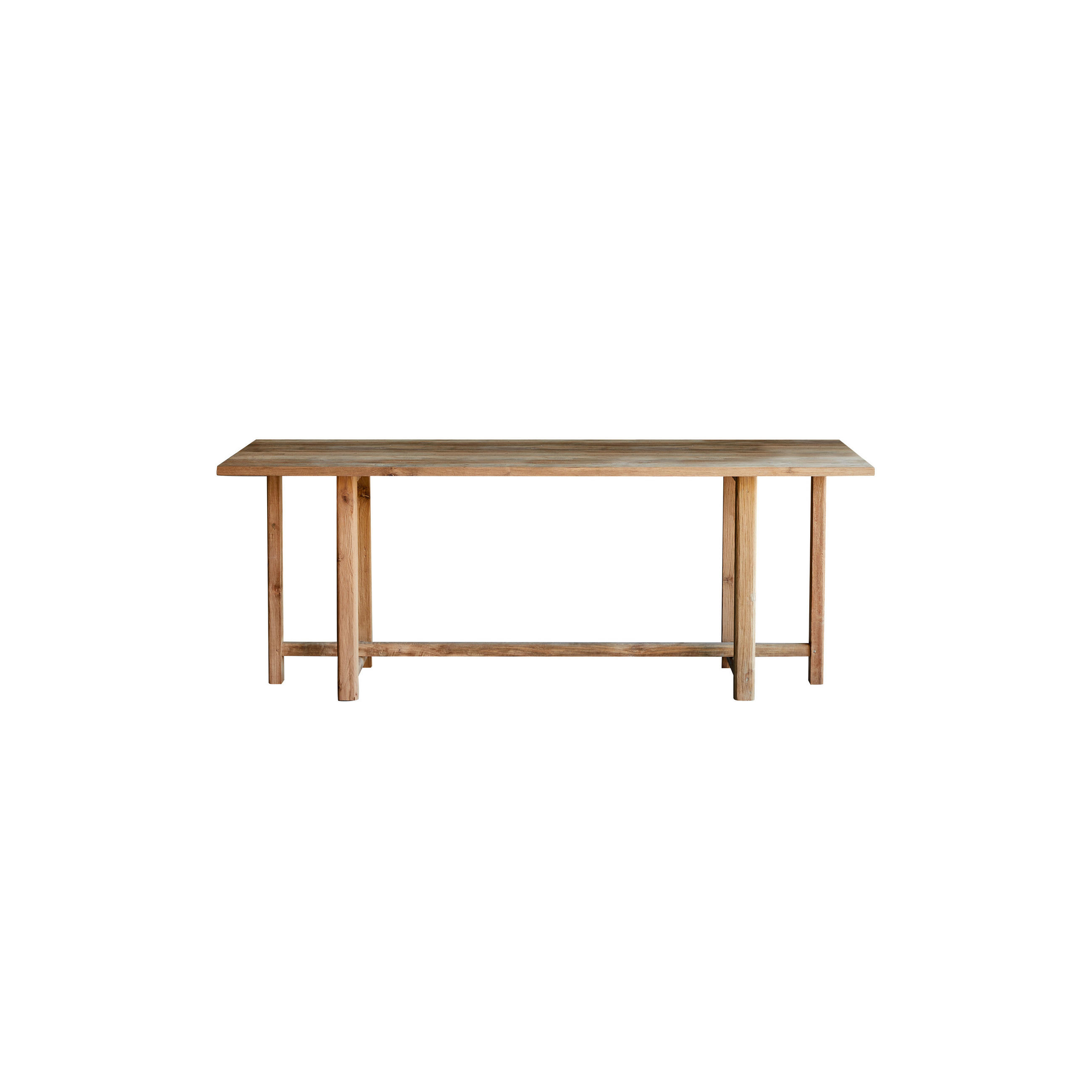 TISCH Antonia Natur aus Teak - Naturfarben, Holz (80/200/75cm) - Tikamoon