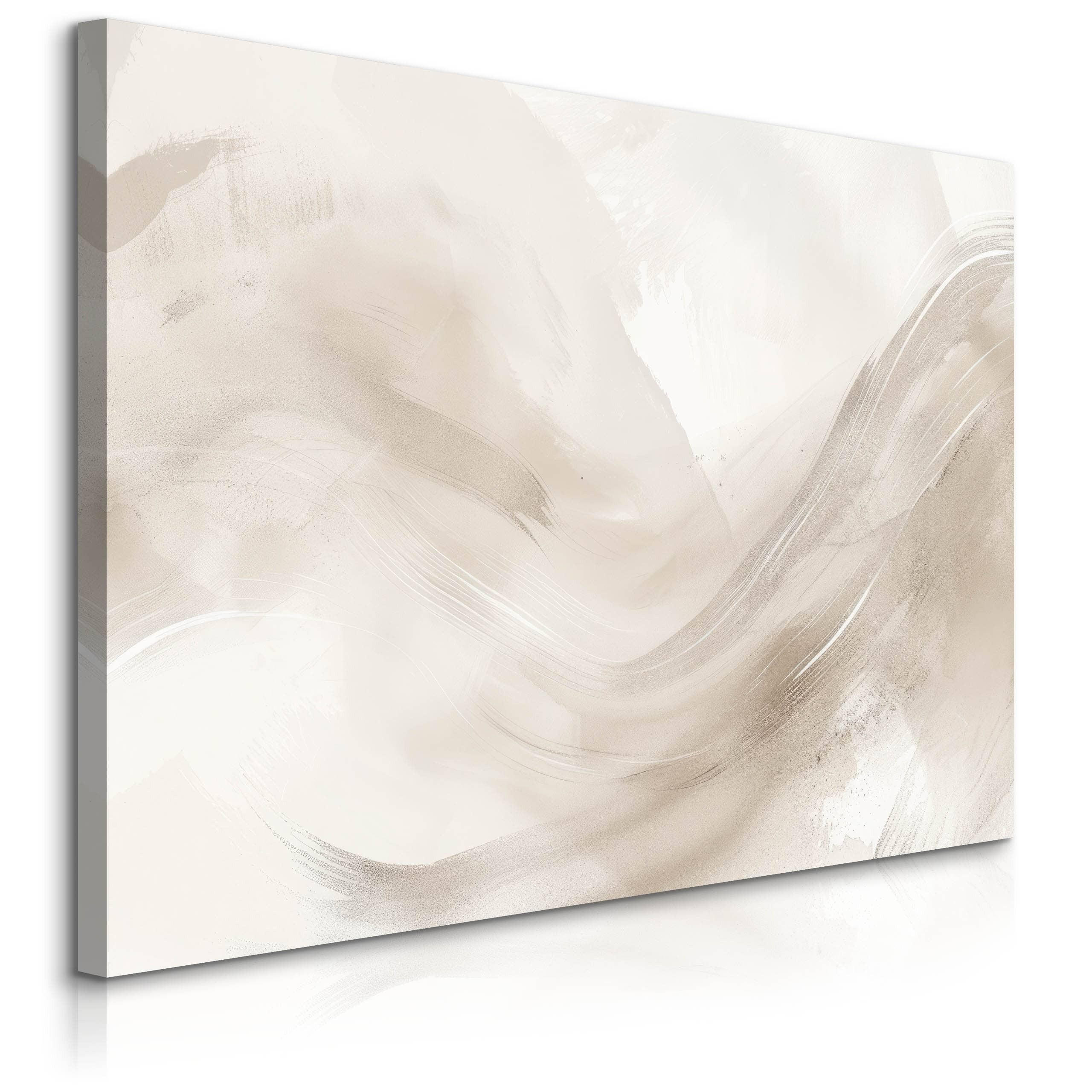Muralo Leinwandbild Beige, Braun, Weiß 30x20 cm