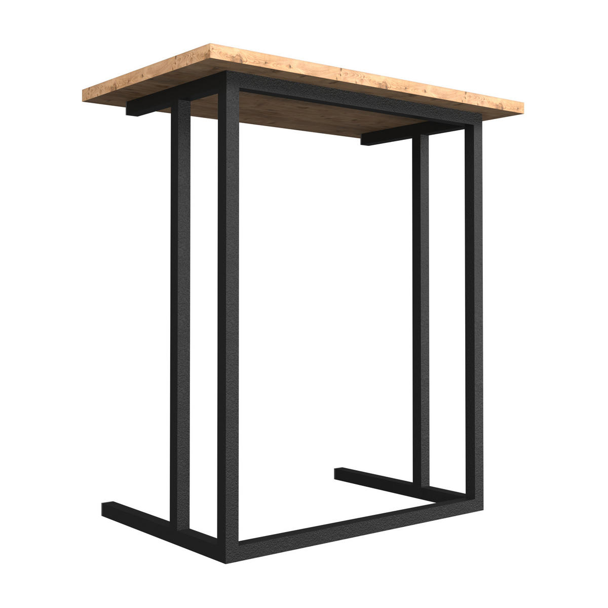 LAPTOPTISCH Högsby - Eichefarben, Holzwerkstoff (36/60/66cm) - [en.casa]