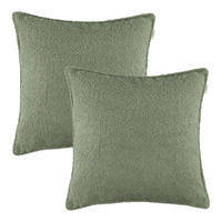 ZIERKISSENHÜLLE DEKOKISSENHÜLLE CUTE 2er Set - Grün, Textil (45/45cm) - Esprit