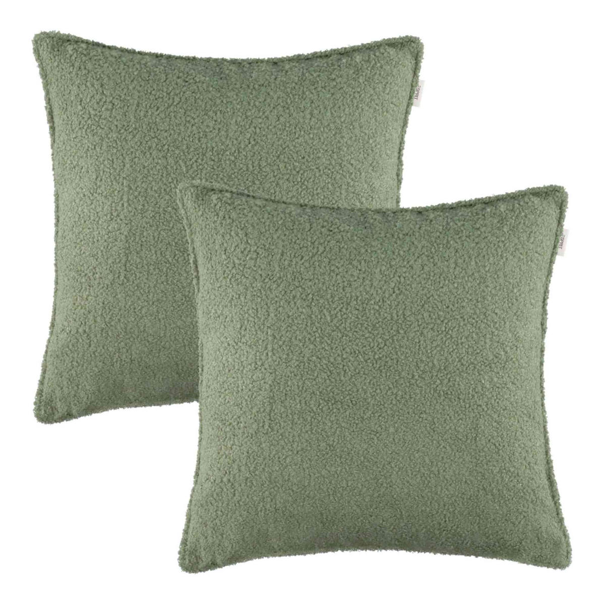 ZIERKISSENHÜLLE DEKOKISSENHÜLLE CUTE 2er Set - Grün, Textil (45/45cm) - Esprit