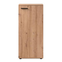 SCHUHSCHRANK Skor Braun - Braun, Holzwerkstoff (50/110/34cm) - Concept Usine