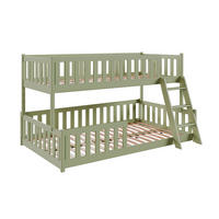 BETT 120/200 Léane Olive - Grün, Holz (120/200cm) - Petits-meubles