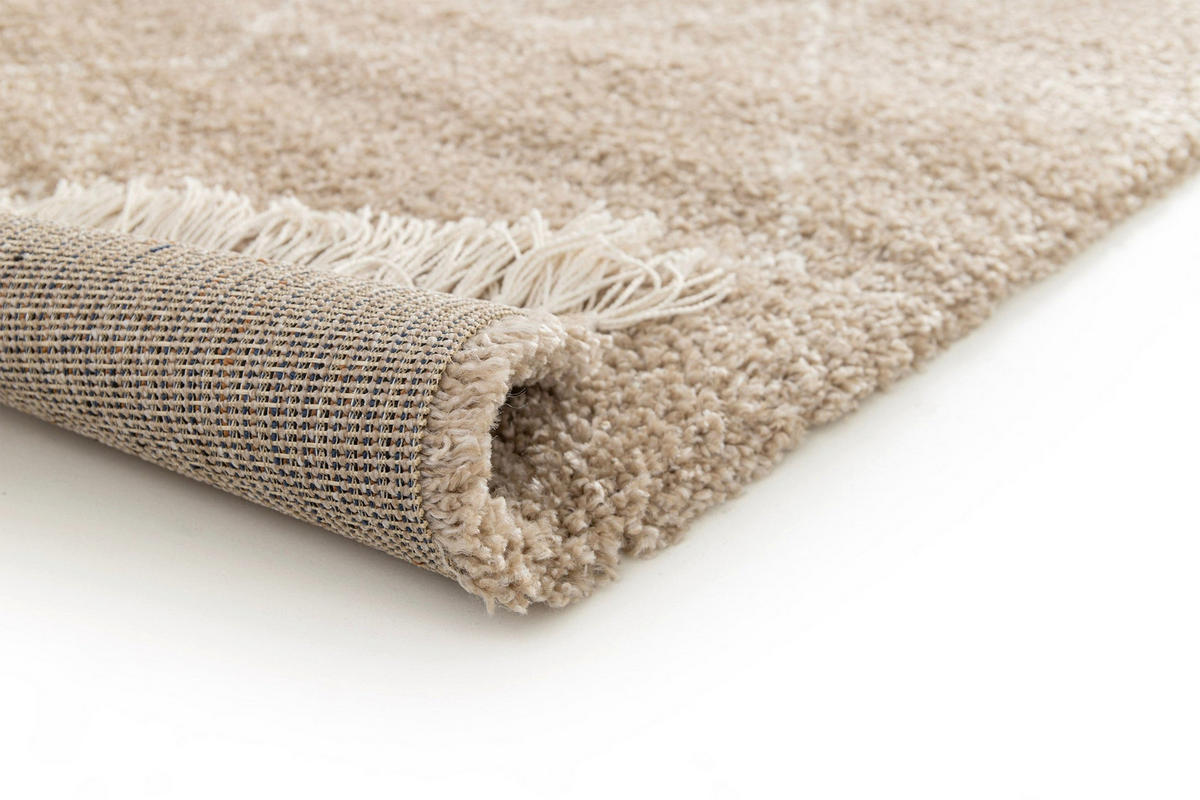 TEPPICH, dick, weich und edel, mit Fransen bruin - Braun, Textil (160/230cm) - AFK Living