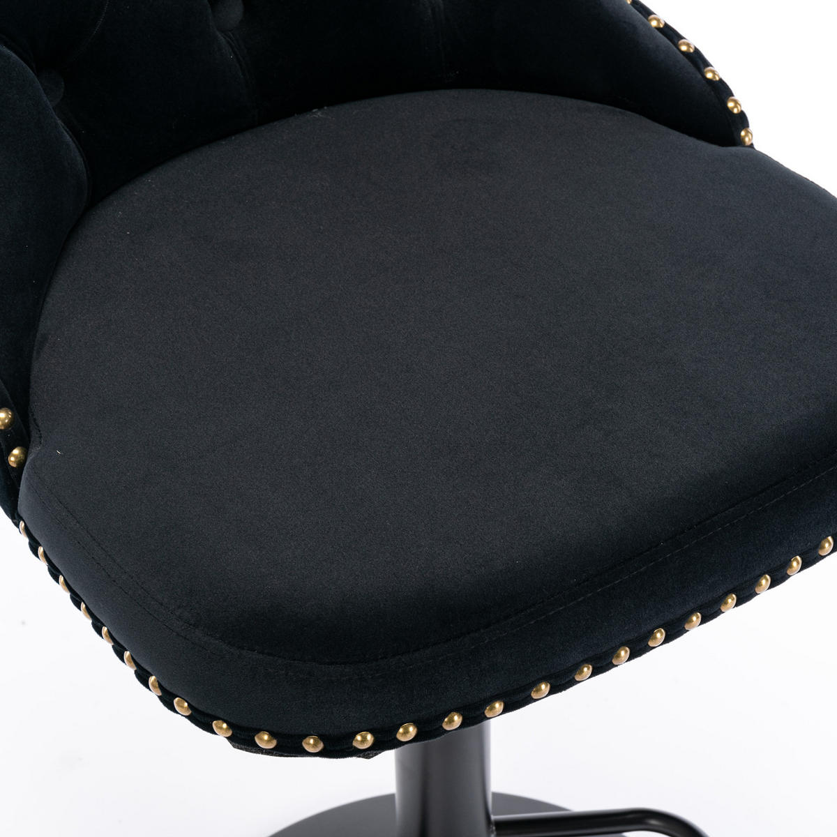 BARHOCKER DE-36371 2er-Set mit 360°-Drehung Schwarz - Schwarz, Metall (46/115/46cm) - ComfortXL