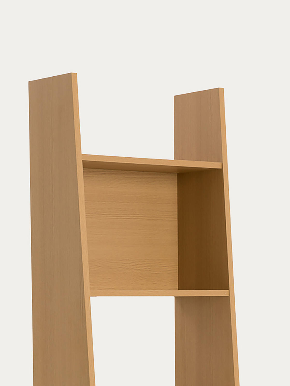 BÜCHERREGAL Sande Natur 50.5 cm x 185 cm - Braun, Holzwerkstoff (50/185/35cm) - Kenay Home