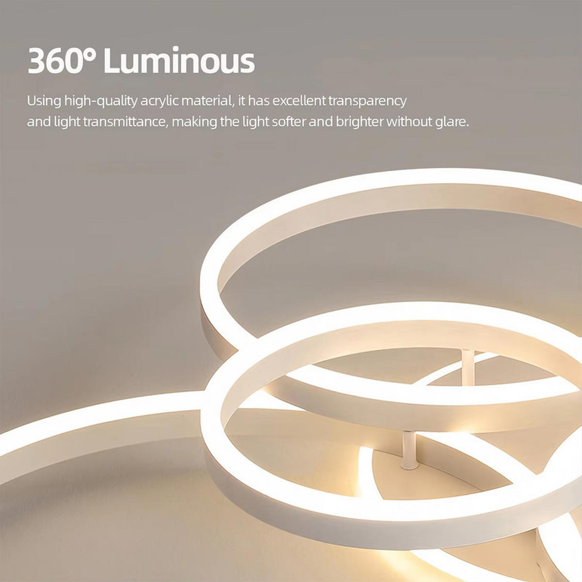 LED-DECKENLEUCHTE Gold 110x73x15 cm - Goldfarben, Kunststoff (110/73/15cm) - Coonoor
