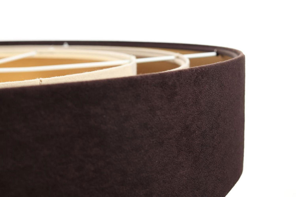 HÄNGELEUCHTE Beige 60/20 cm - Braun, Kunststoff (60/1/20cm) - ONZENO