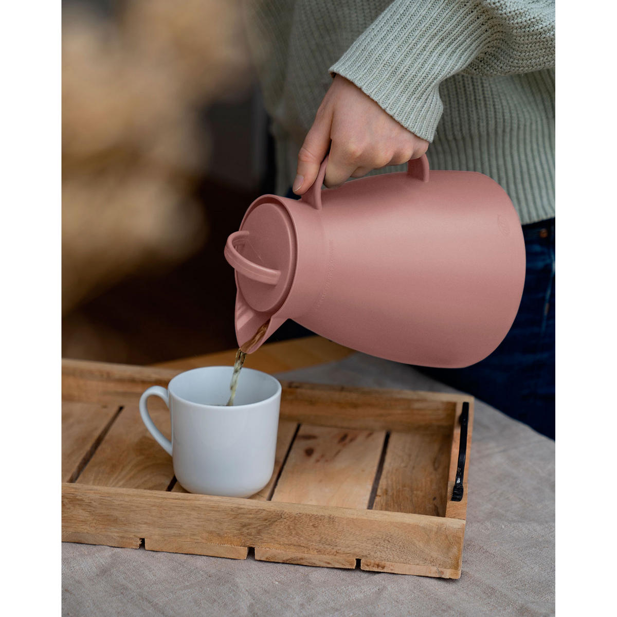 ISOLIERKANNE DAN ash rose 1 L - Rosa, Metall (1L) - Alfi