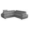 ECKSOFA Boston Maxi - Chromfarben/Graphitfarben, Holz/Textil (260/260cm) - MIRJAN24