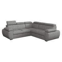 ECKSOFA Boston Maxi - Chromfarben/Graphitfarben, Holz/Textil (260/260cm) - MIRJAN24
