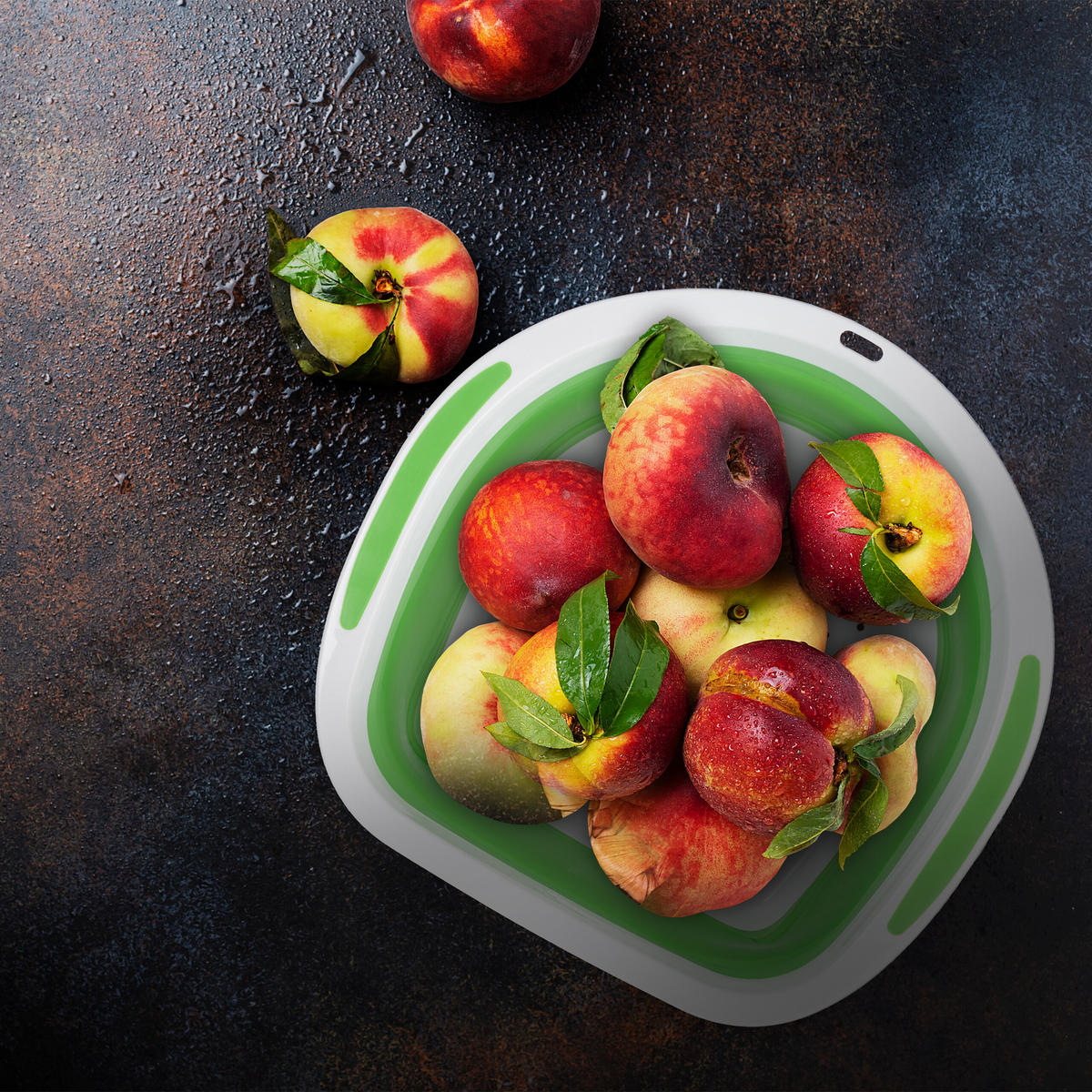 FALTSIEB - Multicolor, Kunststoff (33cm) - Relaxdays