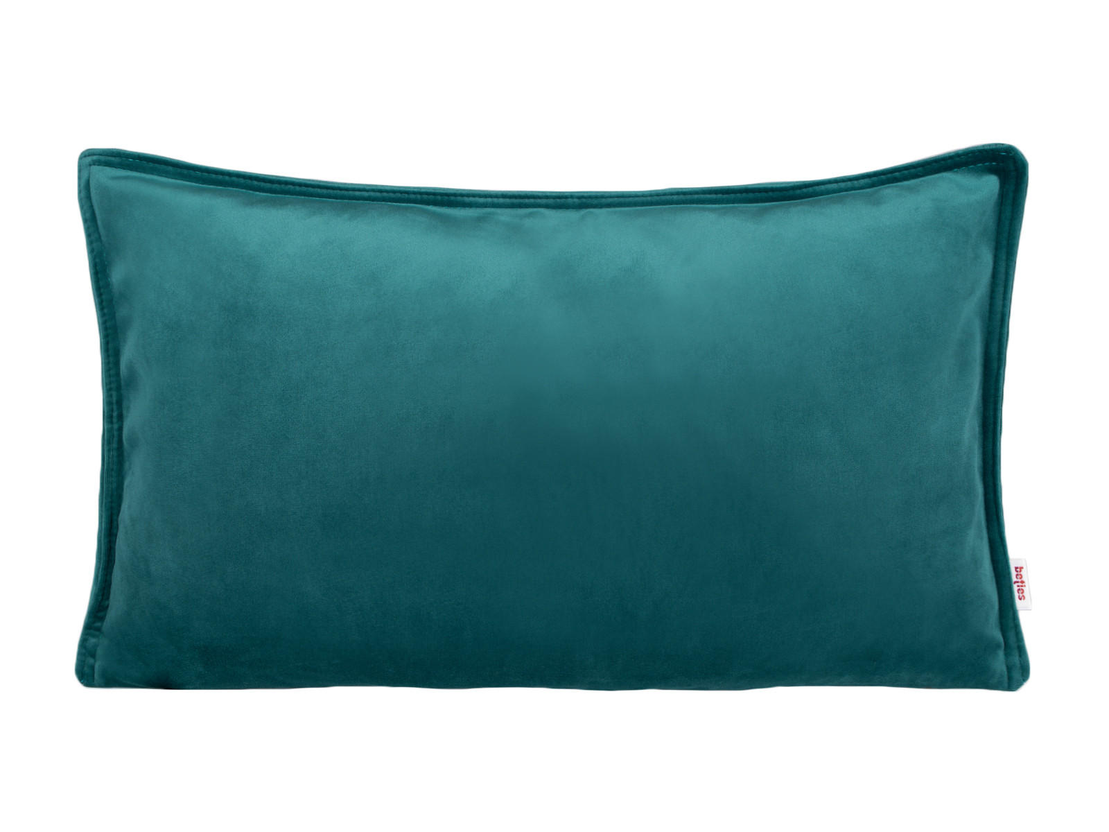 KISSENHÜLLE Samt&Sonders petrol 50/30 cm - Petrol, Textil (30/50cm) - beties Heimtextil