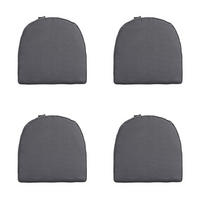 SITZKISSEN Panama 48/48 cm 4er-Set - Grau, Textil (48/5/48cm) - Madison