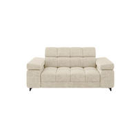 SOFA 2-Sitzer LORD-S1 194x97x90 cm Creme Chenille - Creme, Holzwerkstoff/Textil (194/90/97cm) - ALTDECOR