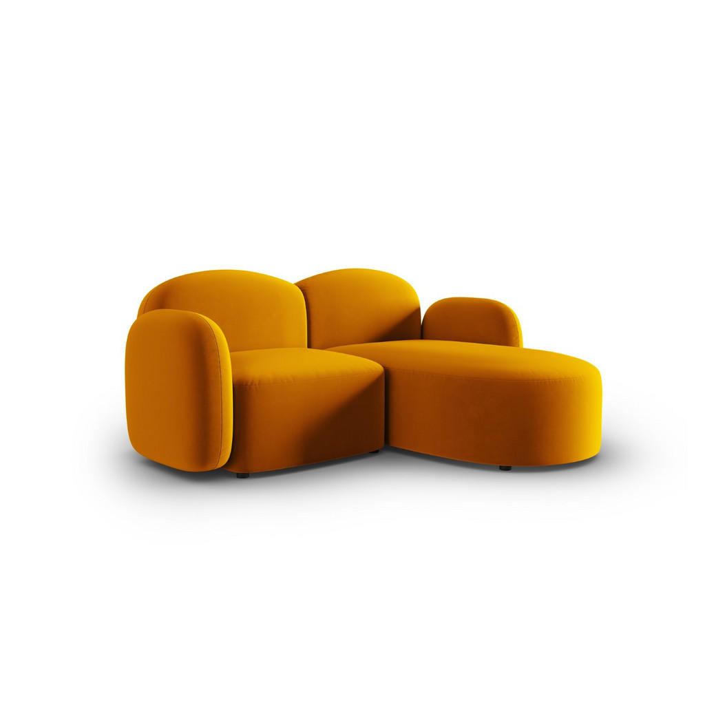 Thumbnail - Micadoni Ecksofa, Gelb, Textil, 3-Sitzer, L-Form, 194x155 cm, Hergestellt in Europa, Wohnzimmer, Sofas & Couches, Wohnla...