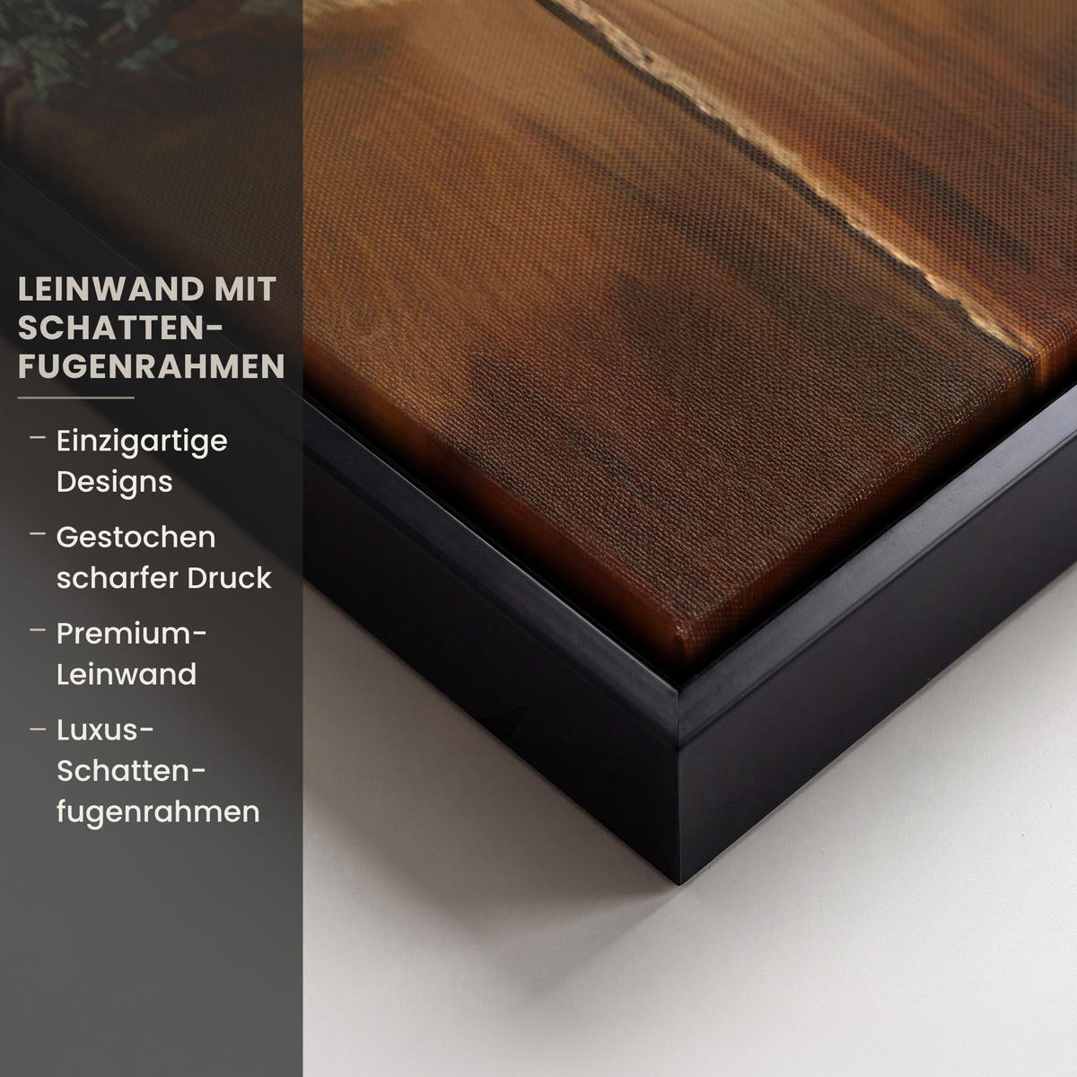 LEINWAND Bilder mit Rahmen - Stilleben - Kräuter - Gewürze - Früchte - Farbenfroh - 60x90 - Grün, Textil (60/90cm) - MuchoWow