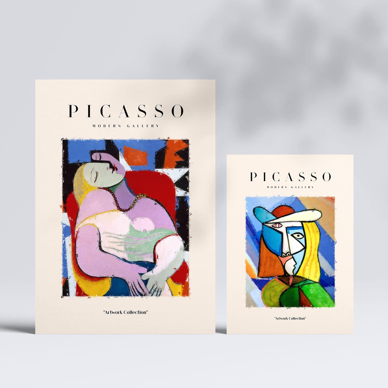 POSTER Set Mit 6 In Schwarzer Tinte Frauen A3 & A4 Rahmenlos - Klar, Papier (29/3cm) - Nacnic