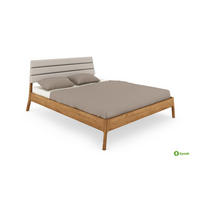 MASSIVHOLZBETT PAUL 2 90 x 220 Wildeiche - Wildeiche, Holz (90/220cm) - byoak