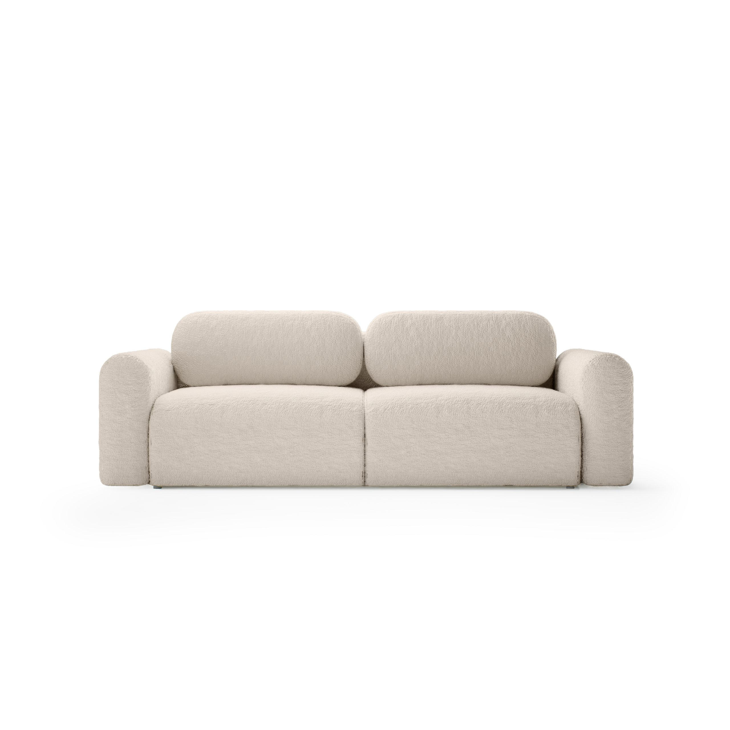 Fedve Sofa Beige 246x70x100 cm