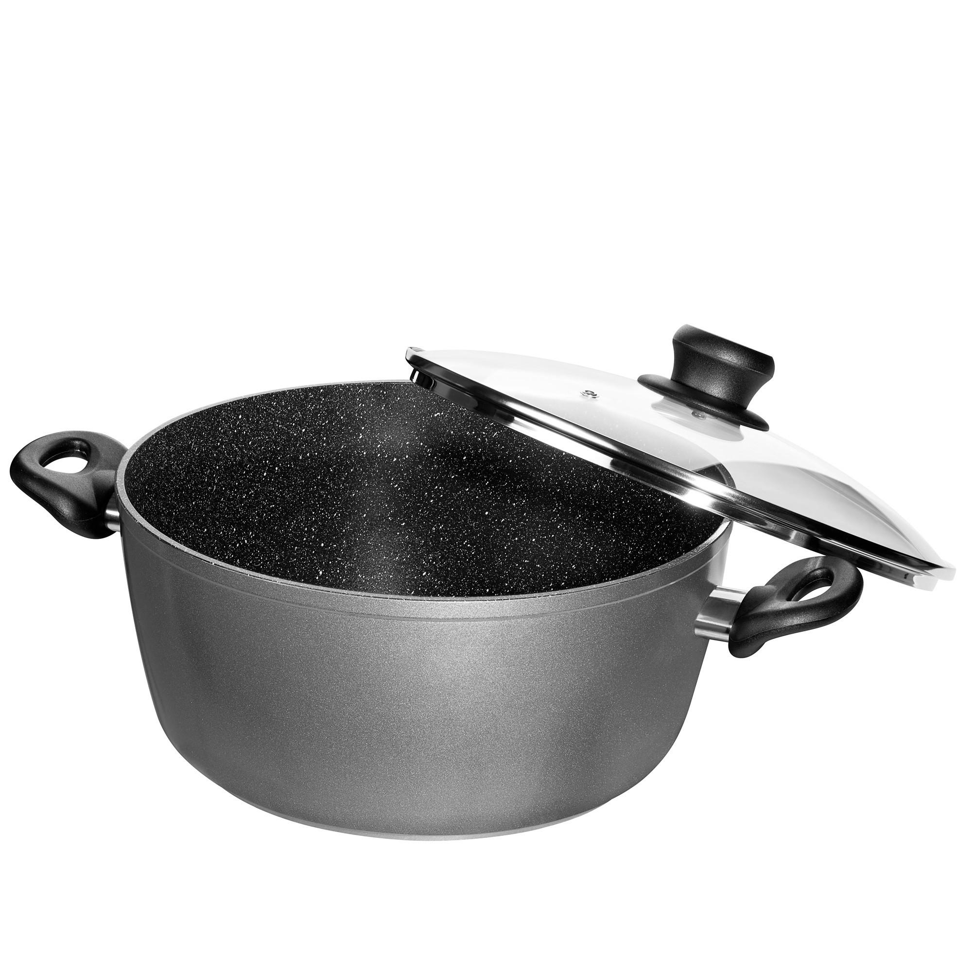 KOCHTOPF - Grau, Metall (20cm) - Stoneline