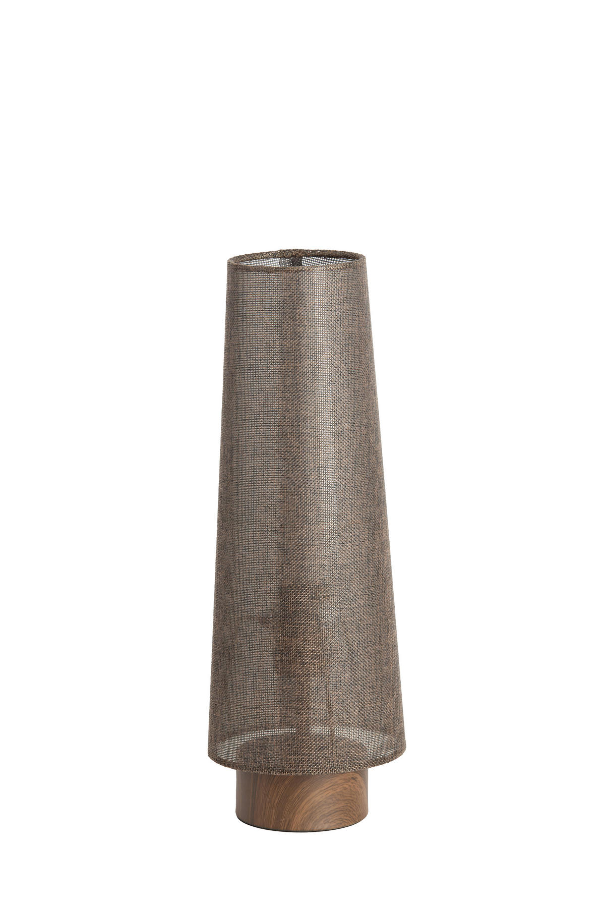 TISCHLAMPE Howie Braun Ø15/42 cm - Dunkelbraun, Metall (15/15/42cm) - Light & Living