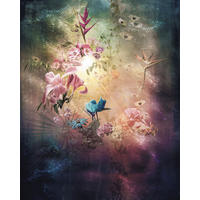 FOTOTAPETE Blumen 200 x 250 cm - Multicolor, Papier (200/250cm) - Sanders & Sanders