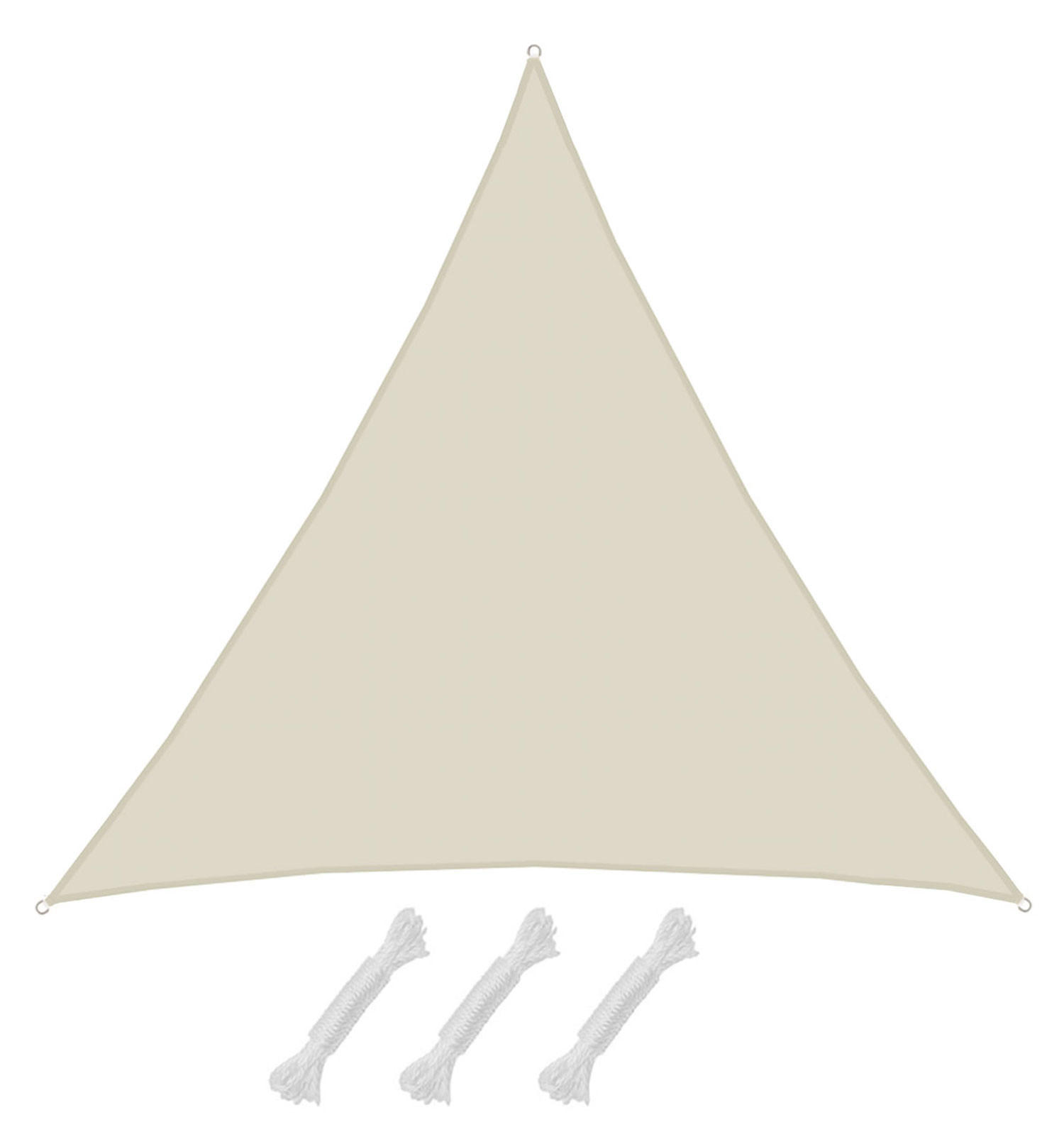 SONNENSEGEL Wasserdicht 700 cm Beige - Beige, Kunststoff (700/700cm) - Amanka