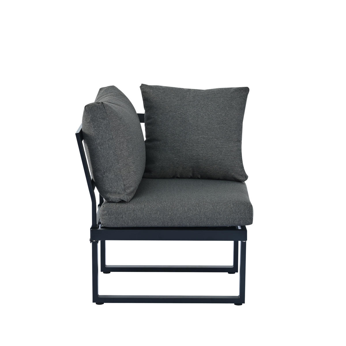 GARTENMÖBEL, - Grau, Textil - Vallsero
