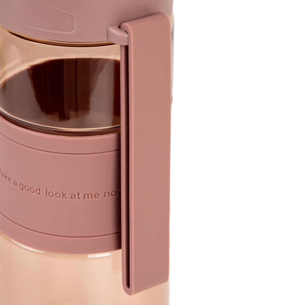FLASCHE Poppie rosa 600 ml - Pink, Kunststoff (0.6L) - Homla