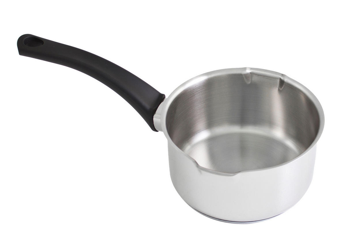 TOPFSET Nelo, Edelstahl, Induktion, 11-teilig - Silberfarben, Kunststoff/Metall - KOPF