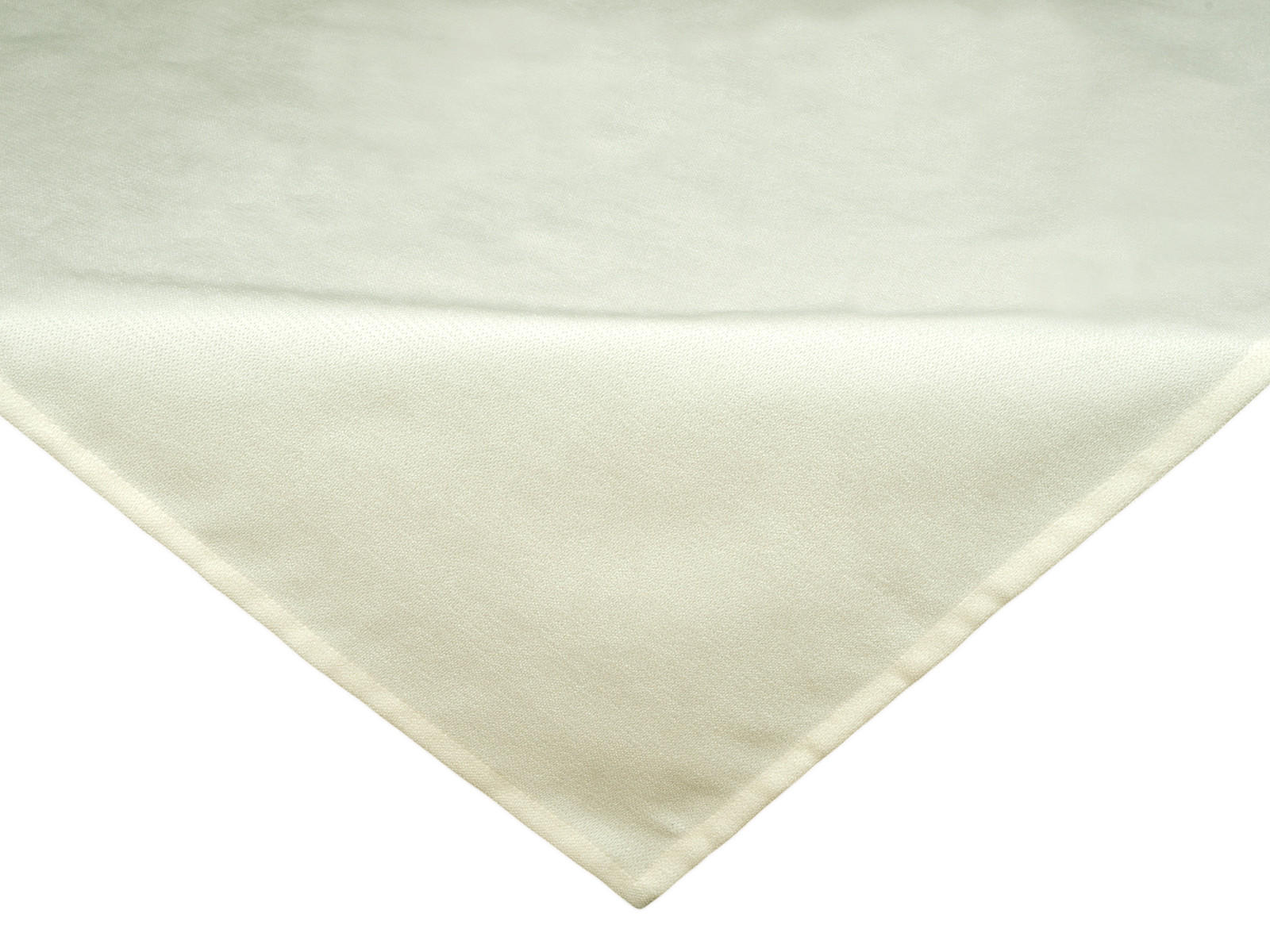 XS-MITTELDECKE FarbTon Chenille-Haptik sahne-weiß 60/60 cm - Ecru, Textil (60/60cm) - beties Heimtextil