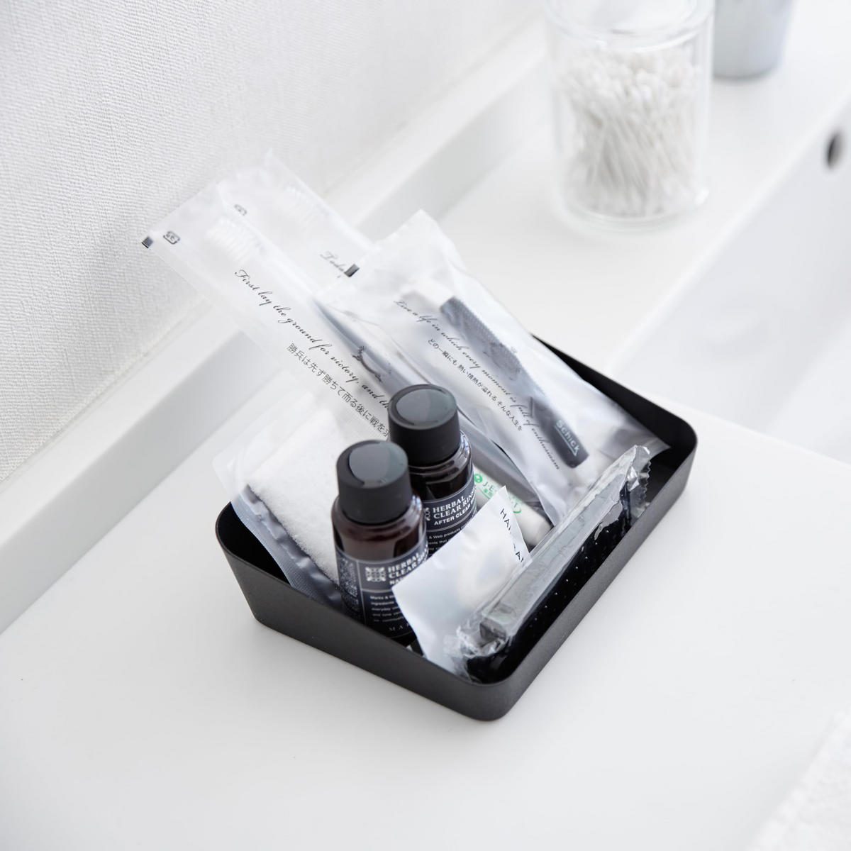 AUFBEWAHRUNGSSCHÜSSEL Tower 4220 schwarz 5/17,5/13,5 cm - Schwarz, Metall (17.5/5/13.5cm) - Yamazaki