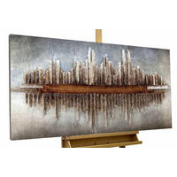 HOLZBILD Schwarz 120/60 cm - Schwarz/Braun, Holz (6.81/60cm) - KUNSTLOFT