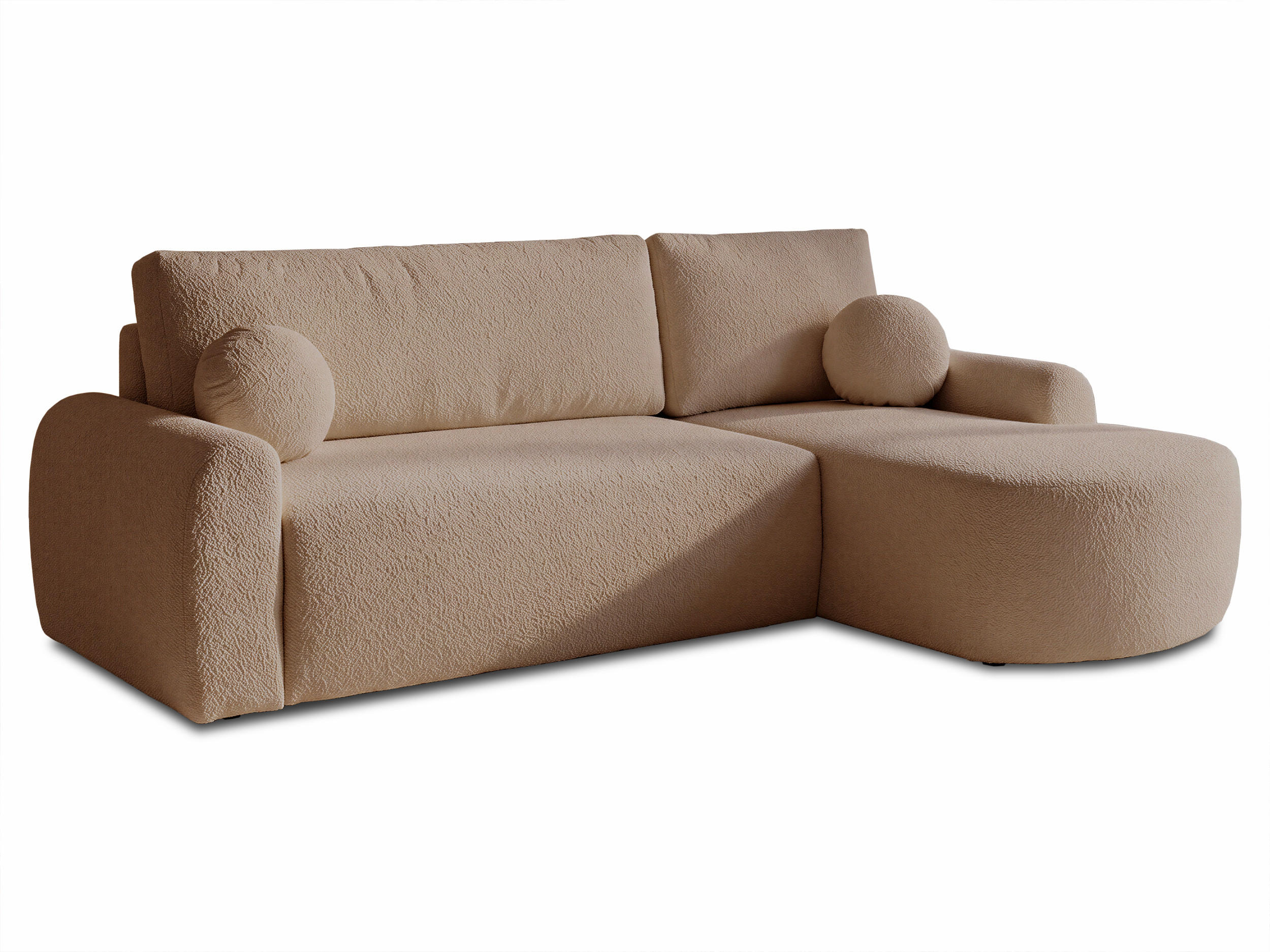 ECKSOFA Jazz, Seite: Rechts - Rosa, Holz/Textil (160/240cm) - Sofnet