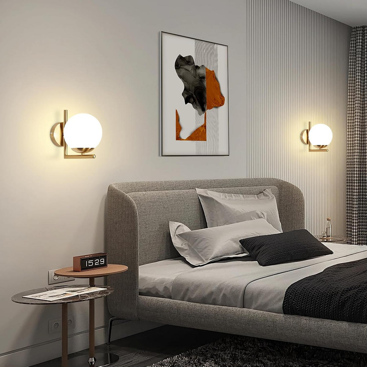 WANDLEUCHTE Ryxoh 20.0/15.0/22.0 cm - Goldfarben, Metall (20/15/22cm) - ZMH