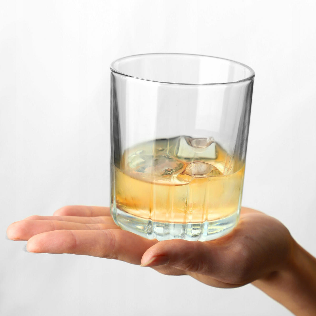 KADAX Gläser 280 ml Set mit 6 Gläsern für Whiskysaft - Transparent, Glas (0.28L) - KADAX