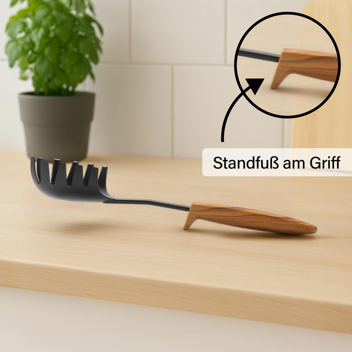 KÜCHENHELFER-SET 9-TEILIG - Braun, Metall - Stoneline