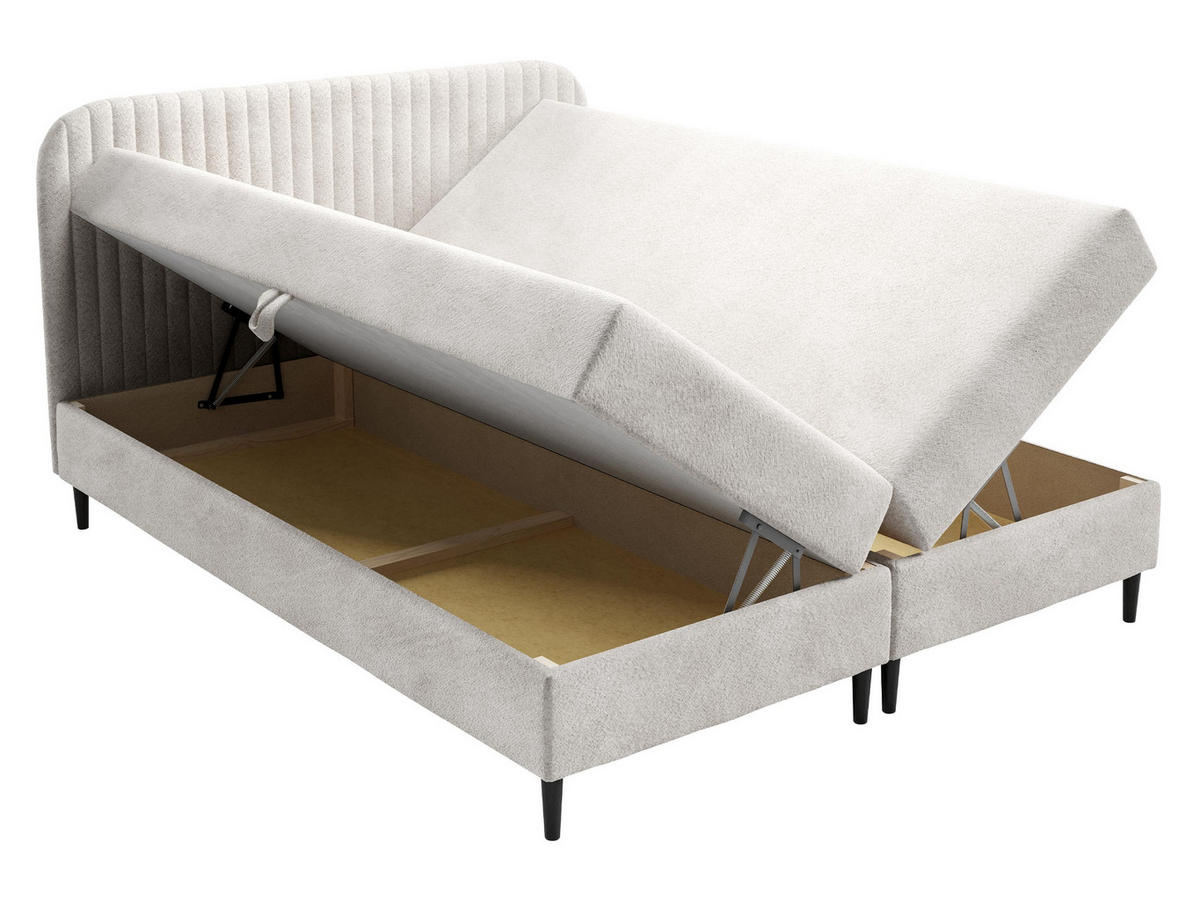 BOXBETT Box Best 1 - Schwarz/Bronzefarben, Holz/Holzwerkstoff (120/200cm) - MIRJAN24