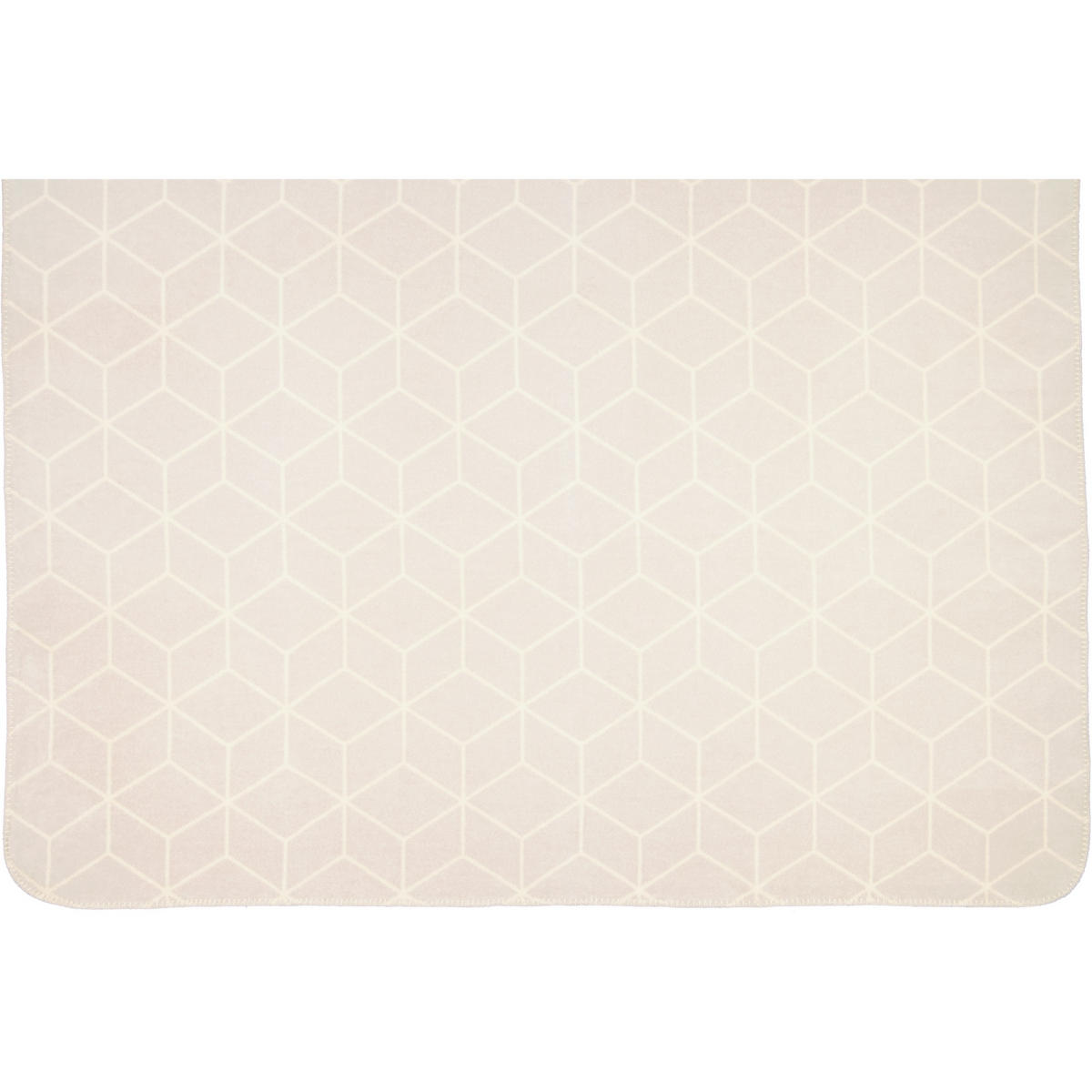 WOHNDECKEN CARRÉ FRENCH LINEN - Beige, Textil (150/200cm) - Zöllner