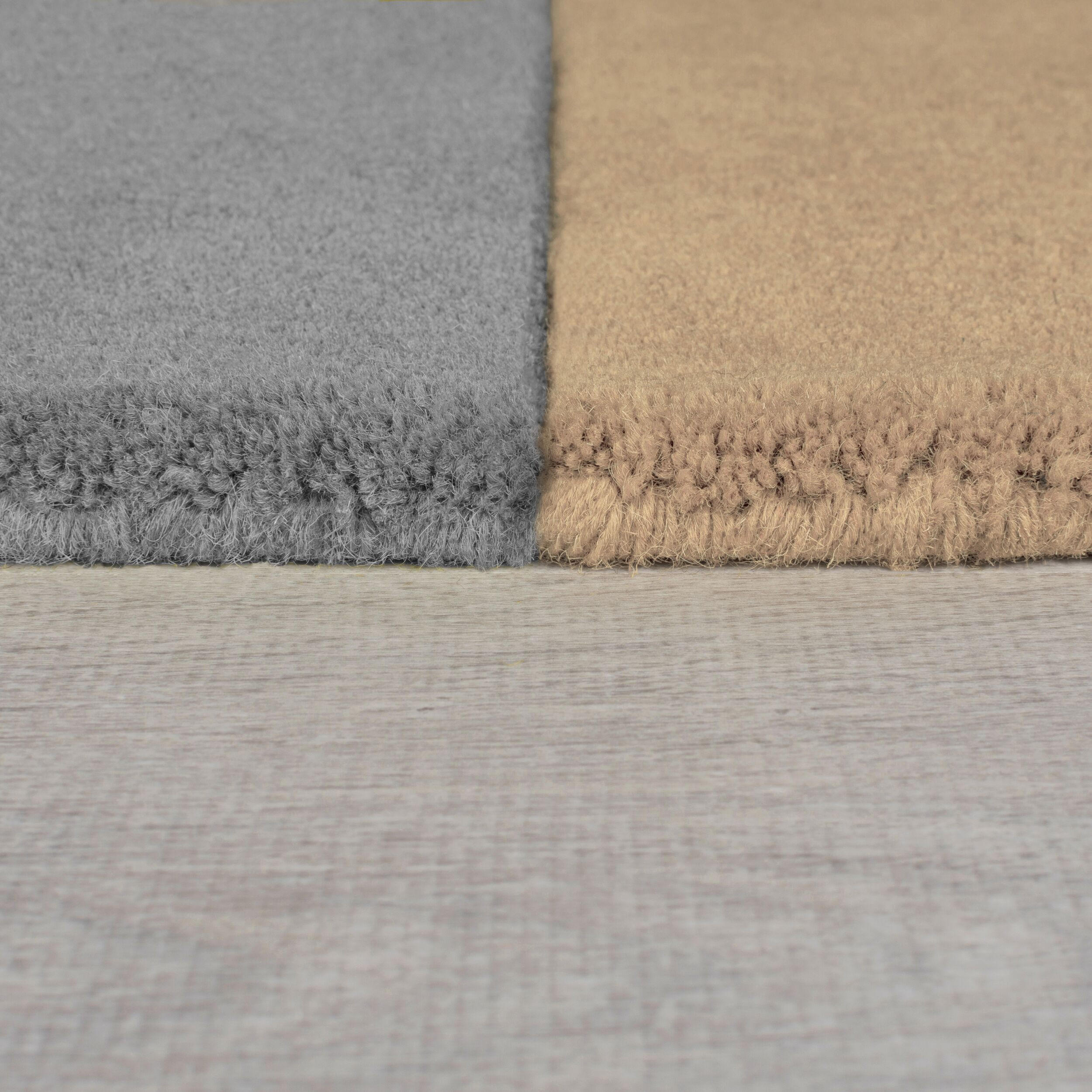 Thumbnail - Kadima Design Wollteppich, Grau, Textil, Abstrakt, Rechteckig, 120x180 cm, in verschiedenen Größen erhältlich, Teppiche ...