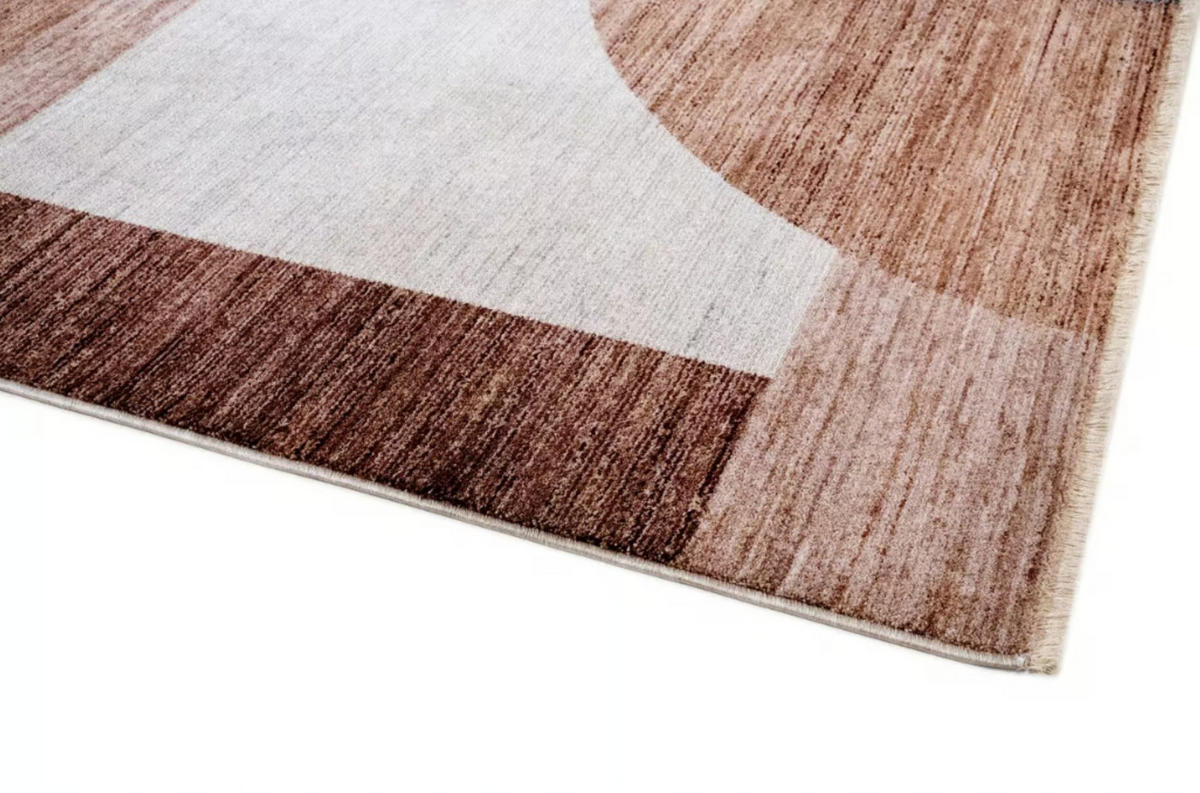 TEPPICH modern Flachgewebe MIRATONA Rot 160 x 240 cm - Rot, Textil (160/240cm) - Novatrend