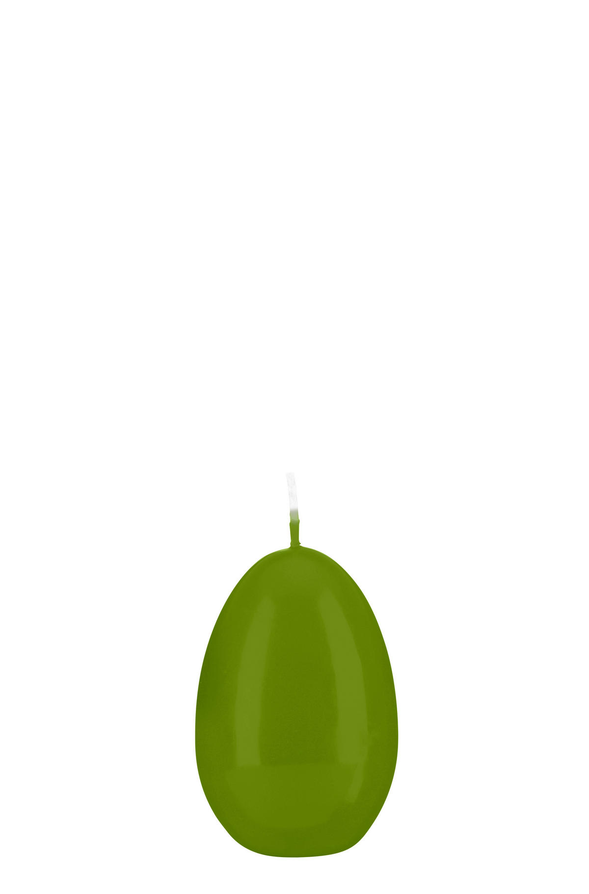 EIKERZEN Klarlack Limonegrün 60 x Ø 45 mm, 6 Stück - Grün, Paraffin (4.5/6/6cm) - Kopschitz Kerzen