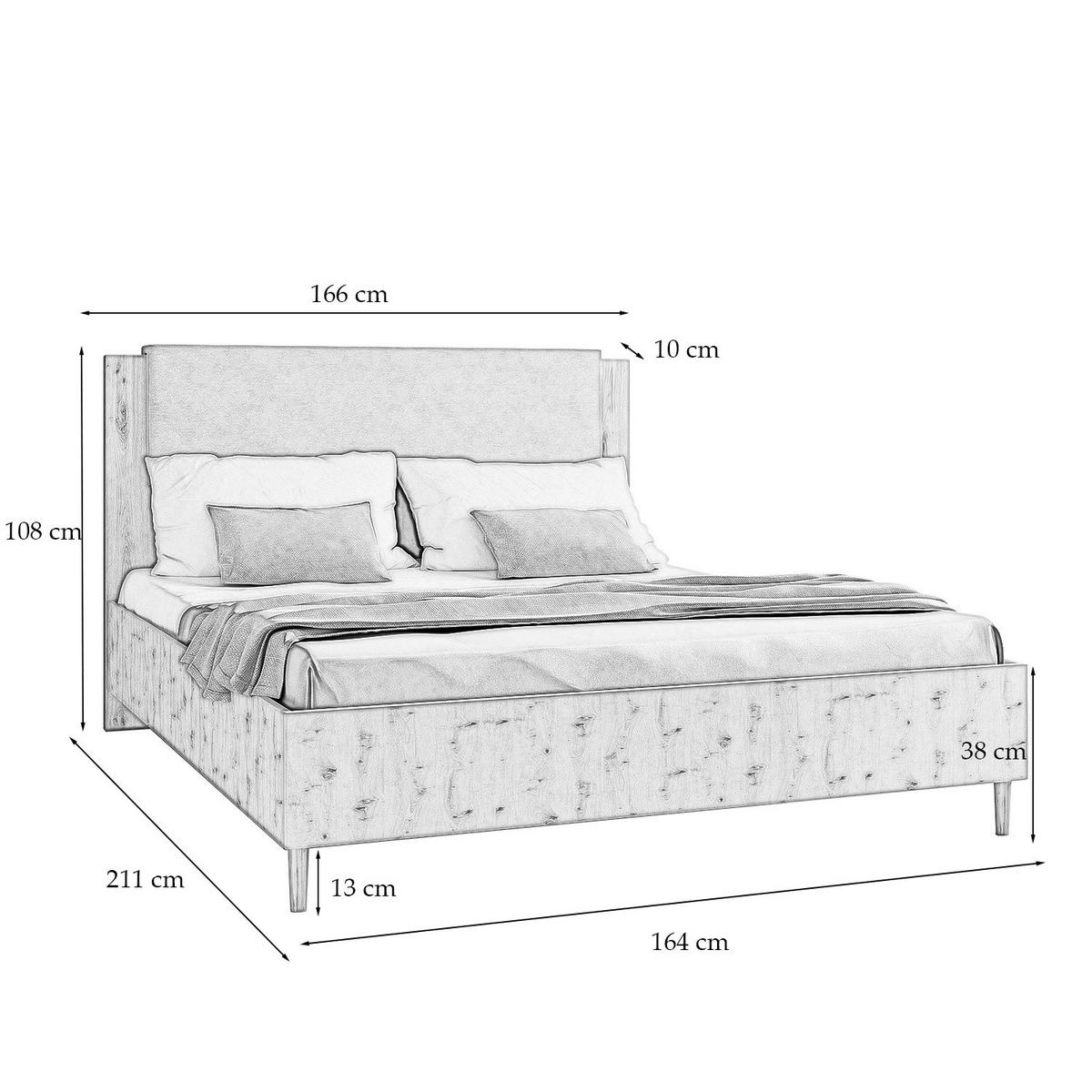 DOPPELBETT Luk III 160/200 cm ohne Matratze, Lattenrost, Bettkasten, schwarz, beige - Beige/Schwarz, Kunststoff (160/200cm) - Margaret Hadas24