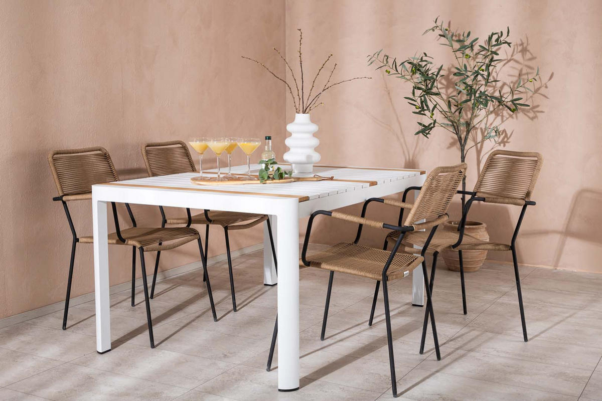 GARTENSET braun - Braun, Holzwerkstoff - ebuy24