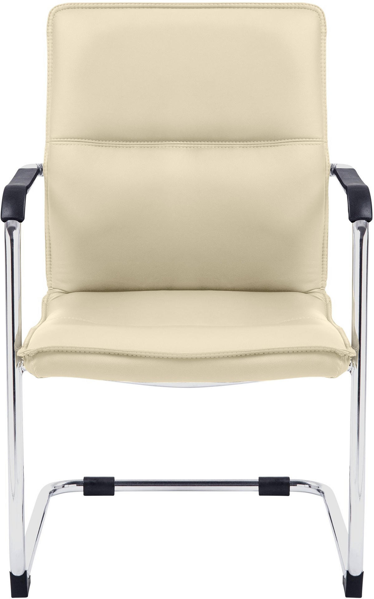 SCHWINGSTUHL 2er Set Lederlook Creme - Creme, Textil/Metall (57/92/59cm) - CLP